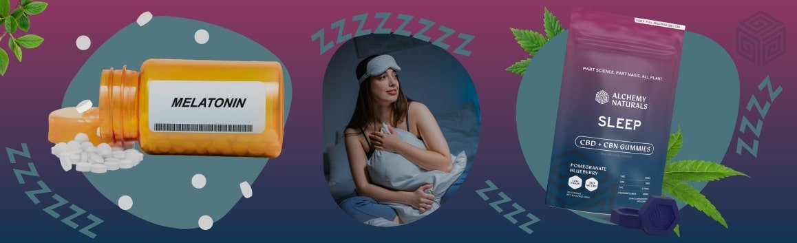 CBD vs Melatonin For Sleep