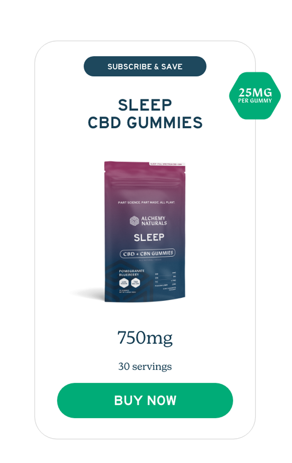 cbd gummies for sleep 750mg