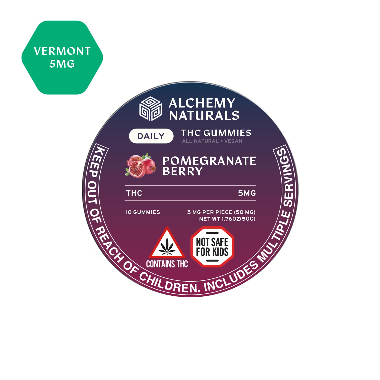 Alchemy Naturals Vermont Pomegranate Berry